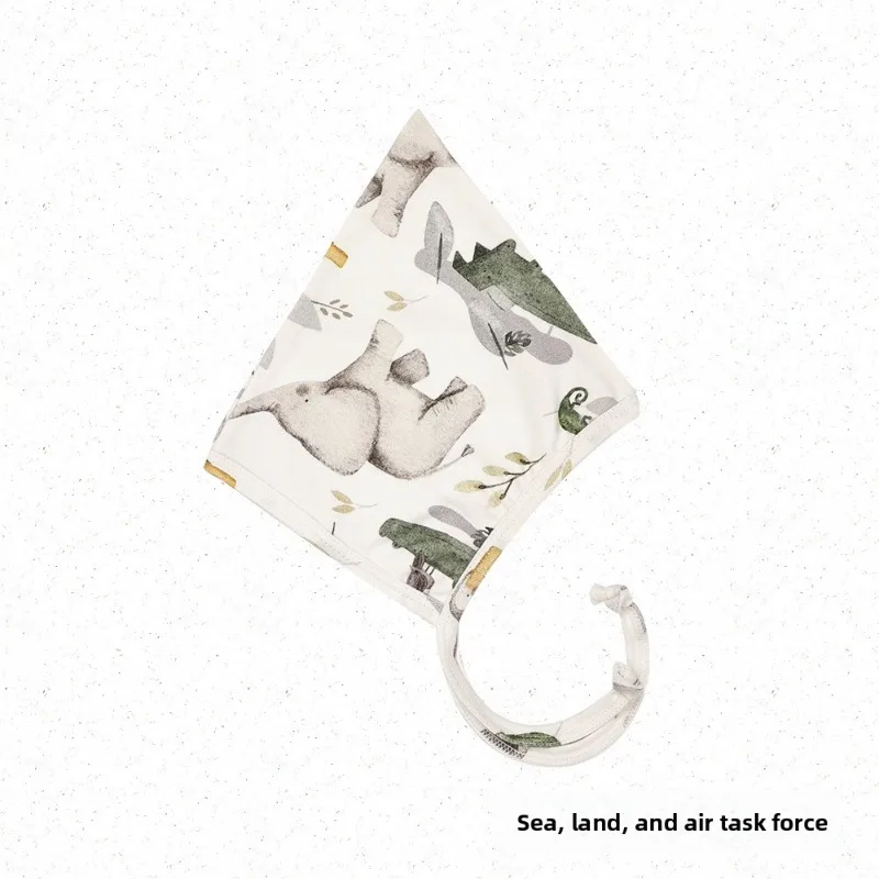 

Новинка осени и зимы 2025, детский вязаный чепчик-ушанка, регулируемый шнурок, мягкий теплый, ветрозащитный, подходит для новорожденных и младенцев, унисекс