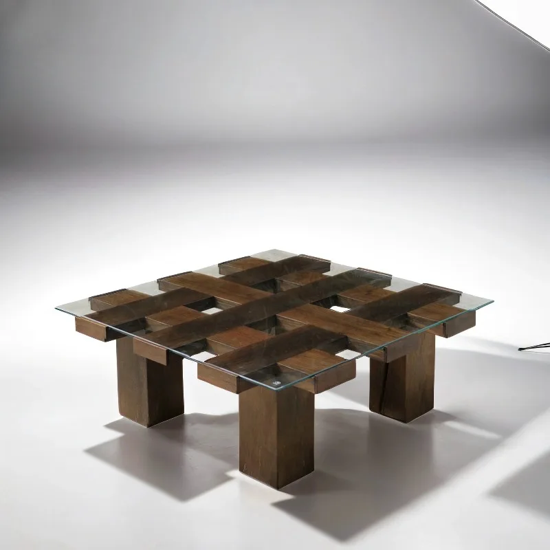 Coffee table, low table multi-function panel processing method can be