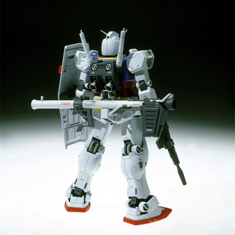 BANDAI-RX-78-2 Gundam MG 1/100 Ka versión UC Ready Player One Edition, Kit de modelo estándar, montaje Strike Freedom Original