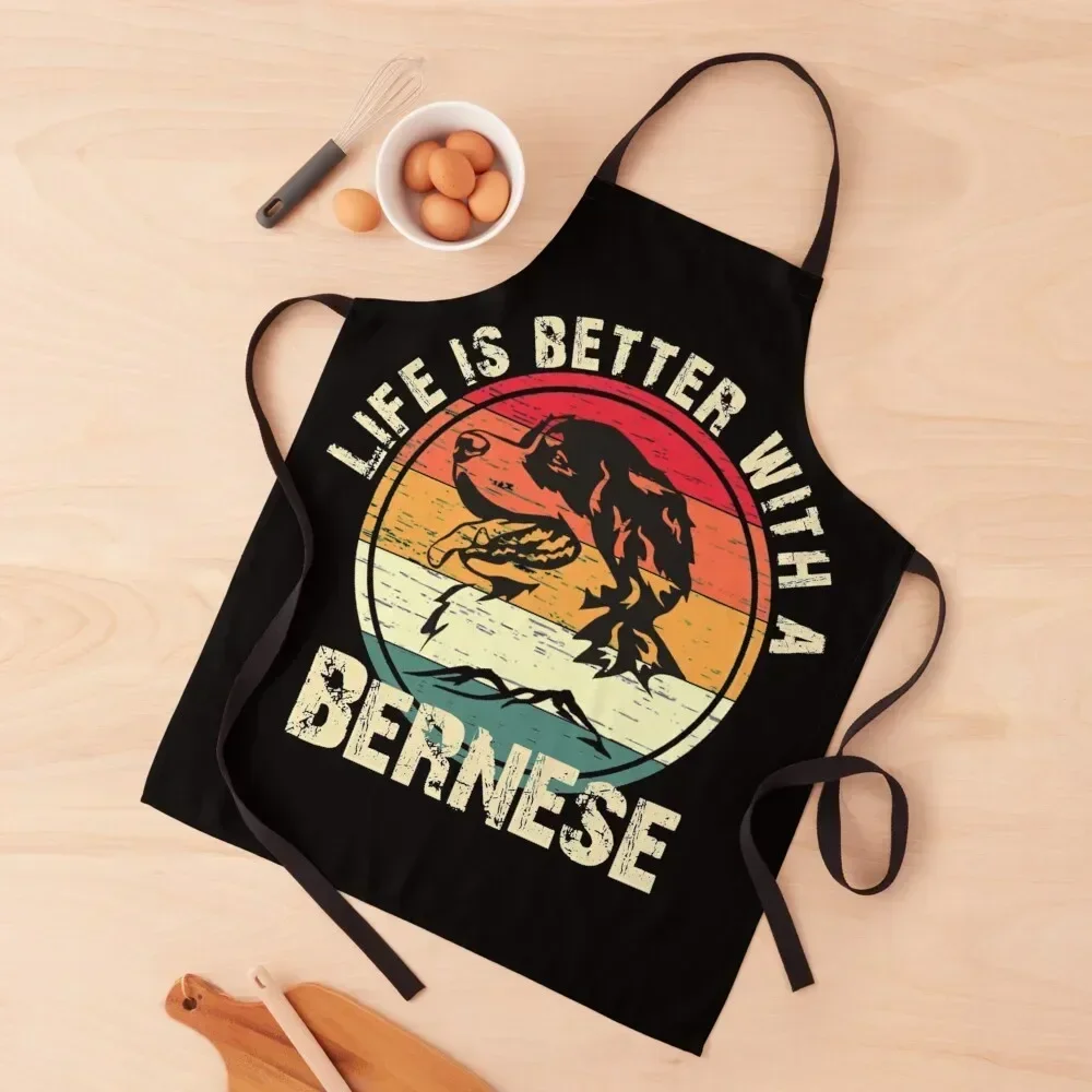 Copy of Bernese mountain dog Apron Kitchen accessories Kitchen Things For Home Apron