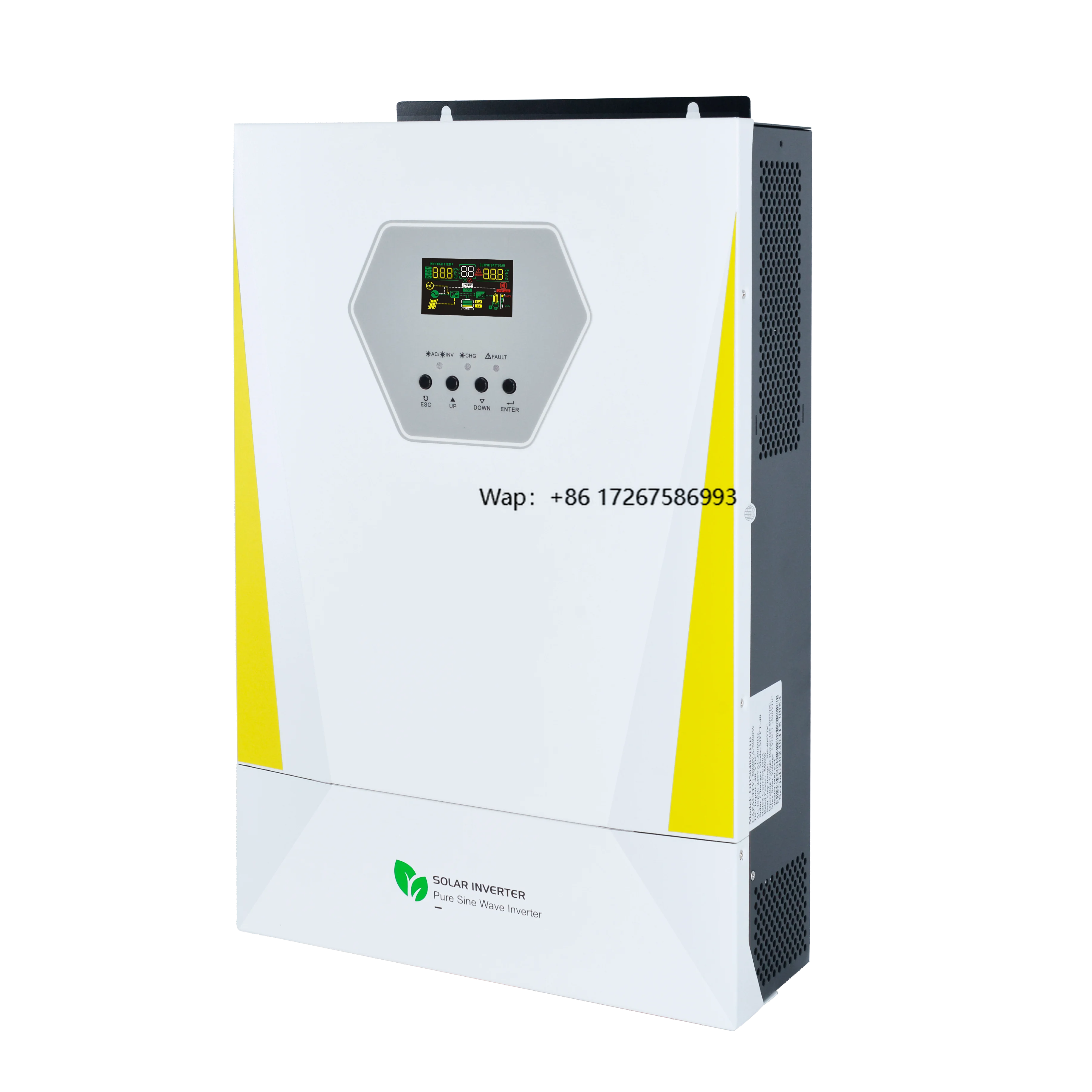 

High Quality 6.2Kw Photovoltaic Hybrid Solar Inverter Parallel Version 120A Single Output 48v Battery AC