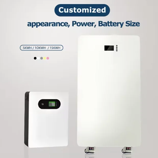 High Capacity 51.2v Home Energy Storage 10KW 16kWh Wall Mounted Stackable LiFePO4 Battery for Home Use Hybrid System Kit