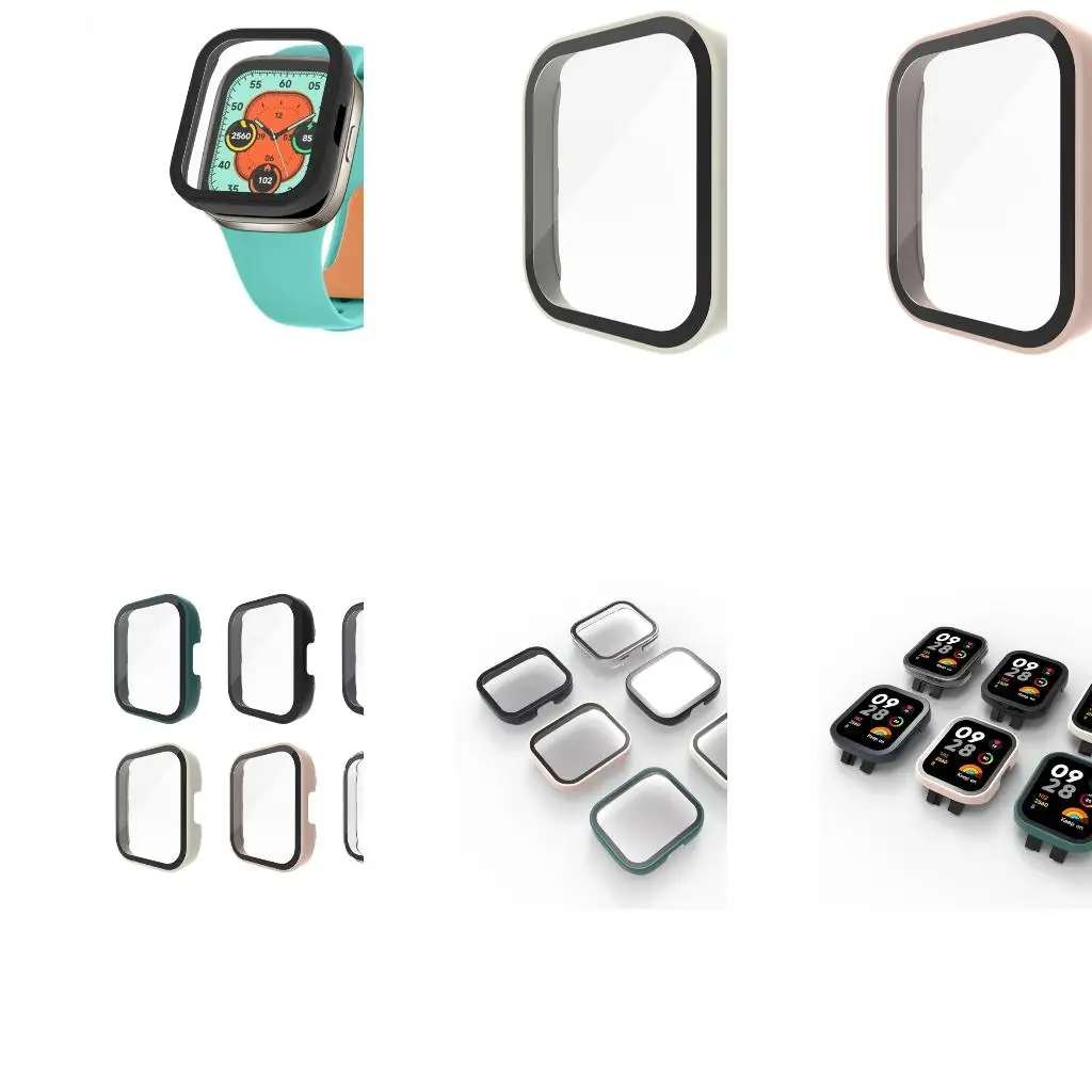  For Watch 3 Watch Screen Protector-Tempered Film+Case All-inclusive Bumper-Shell