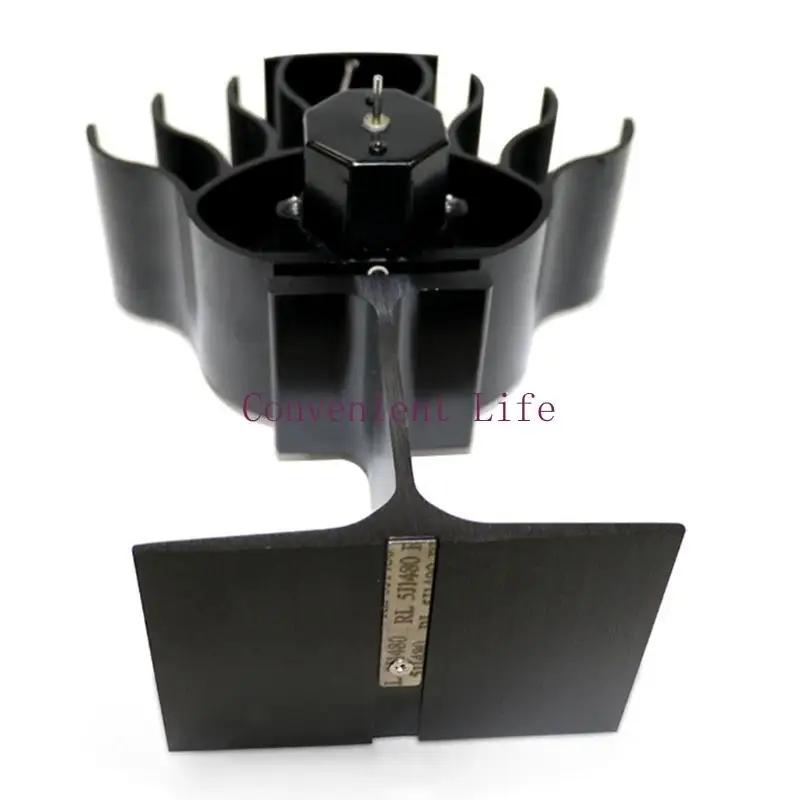 L1EE 6 شفرات موقد مروحة المنزل الموقد مروحة توزيع الحرارة كفاءة هادئة