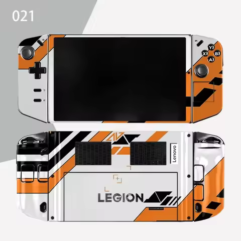 Full Body Game Stickers Cover for Lenovo Legion GO Console Case Full Protective Skin Decal for Legion GO Handheld Gaming Protect