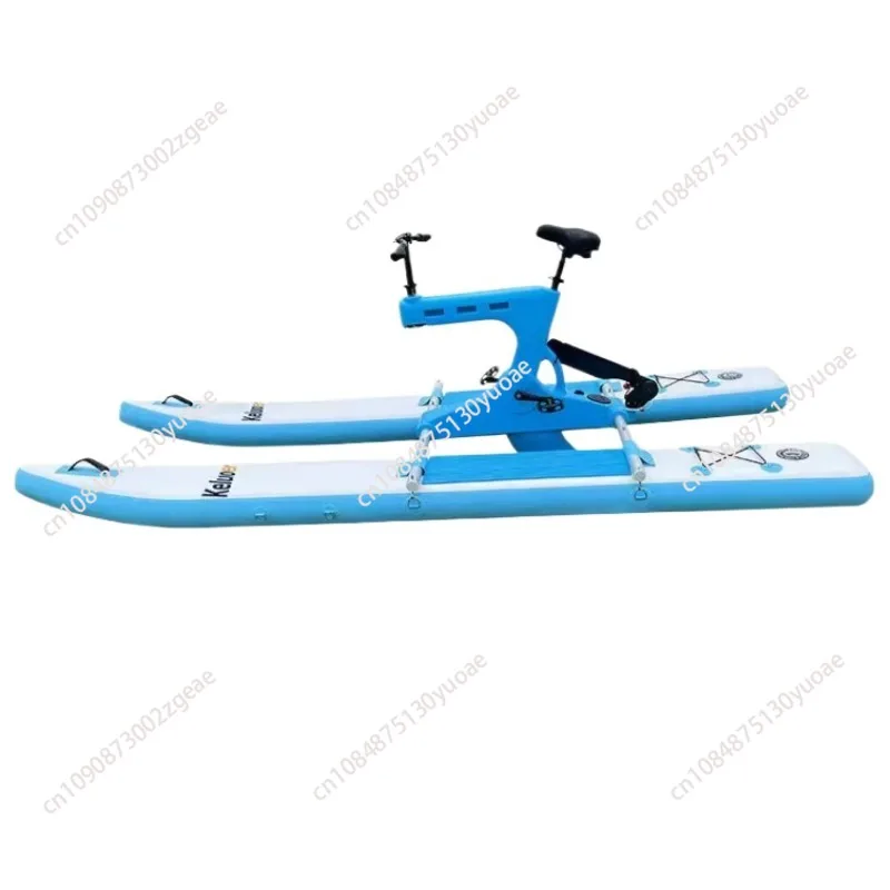 

Single-seat inflatable water bike, ocean and lake floating bike