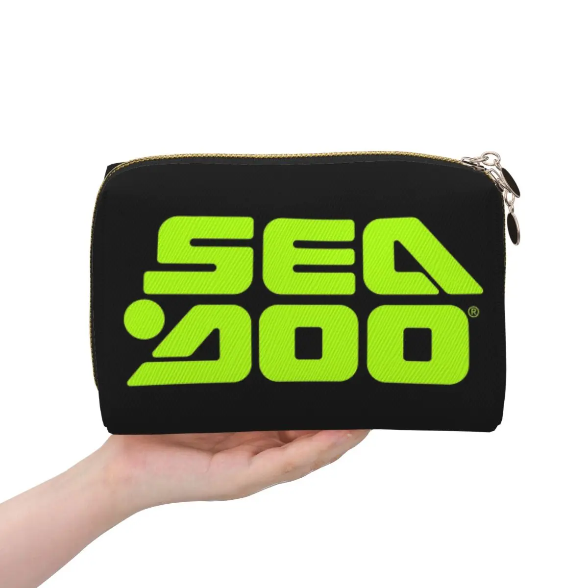 Sea Doo Team Rxt Brt Marine Women Cosmetic Bags Travel Makeup Organizer Pouch Toiletry Storage Dopp Kit Case