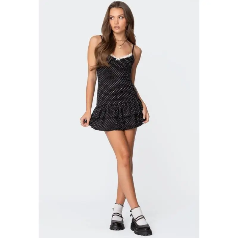 

Повседневный мужской костюм в горошек с тонким поясом, трансграничный новый спортивный костюм для отдыха, брюки, футболка Seven Sve