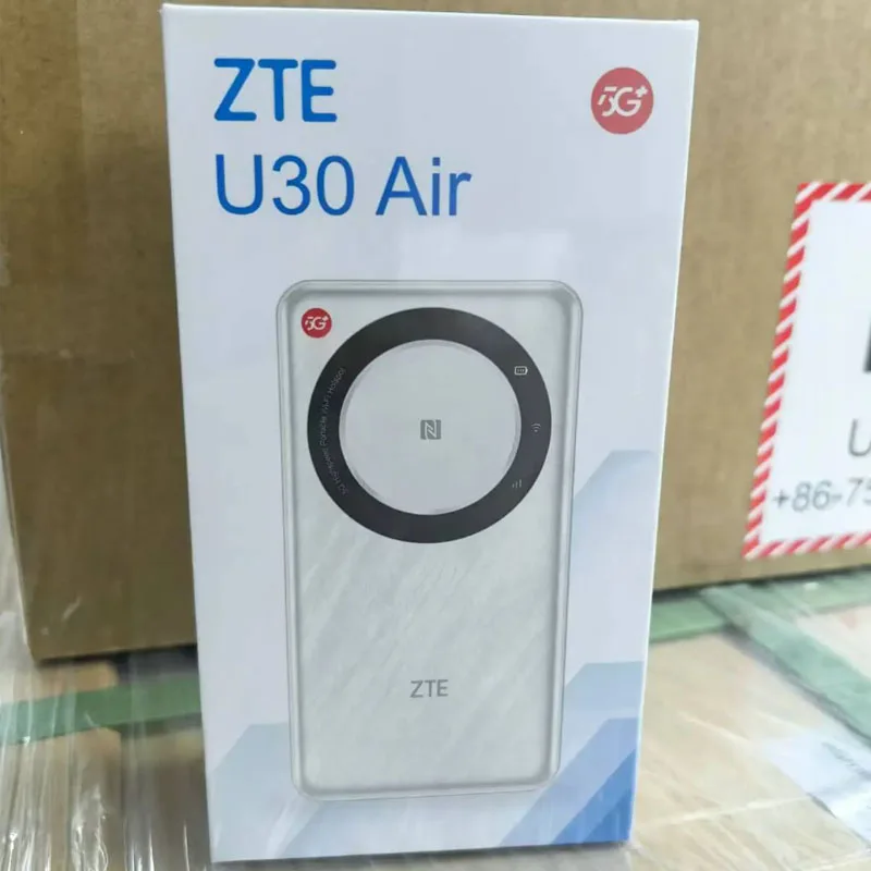 ZTE 5G Pocket WiFi U30 Air 4500 мАч Type-C 867 Мбит/с 2,4/5 ГГц двухдиапазонная портативная точка доступа 5G 4G LTE SIM-карта мобильный маршрутизатор