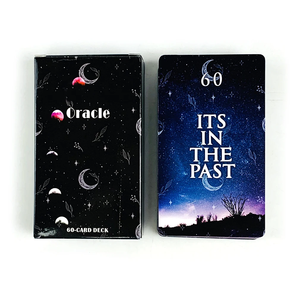 

Exquisite Oracle Cards A 60 Cards With Meanings For Soulmate Divination Party Entertainment Board Game,Spiritual Guidance