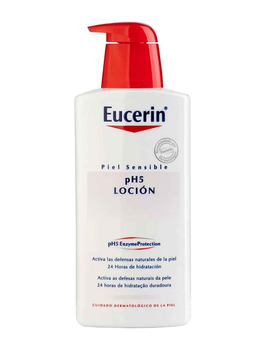 Eucerin locion sensitive skin ph-5 400 ml-moisturizes and regenerates sensitive skin