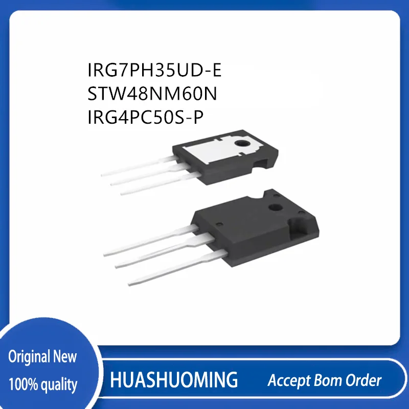 10Pcs/Lot IRG7PH35UD-E G7PH35UD-E 48NM60N  STW48NM60N IRG4PC50S-P TO-247