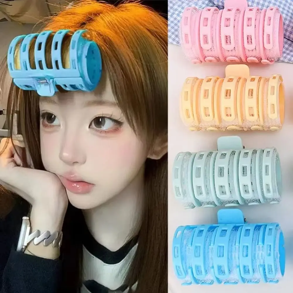 New Plastic Hair Roller for Bangs Self-adhesive Fluffy Hair Eight-character Bangs Curling Lazy Hair Curler Hairdressing Tools