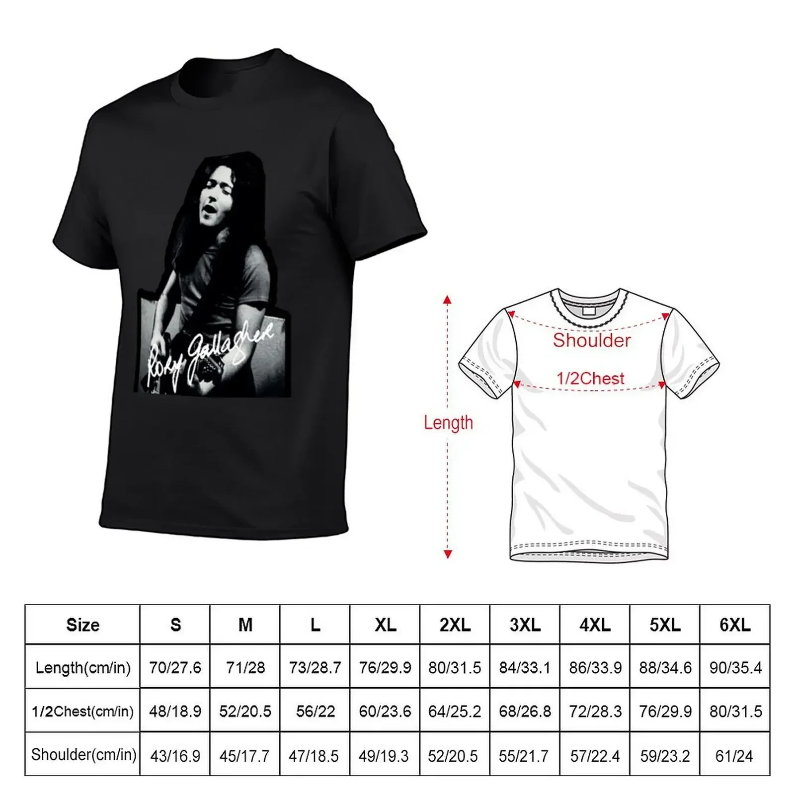 RORY GALLAGHER MUSIC ARTWORK T-Shirt boys animal print anime t shirts men t shirts