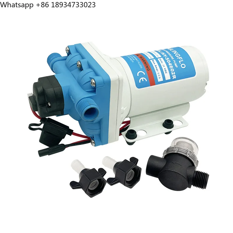 

Singflo HY-504602R 5GPM 60PSI 12/24 Volt DC Smart on Demand Automatic Home Water Pressure Booster Pump Rvs Camper