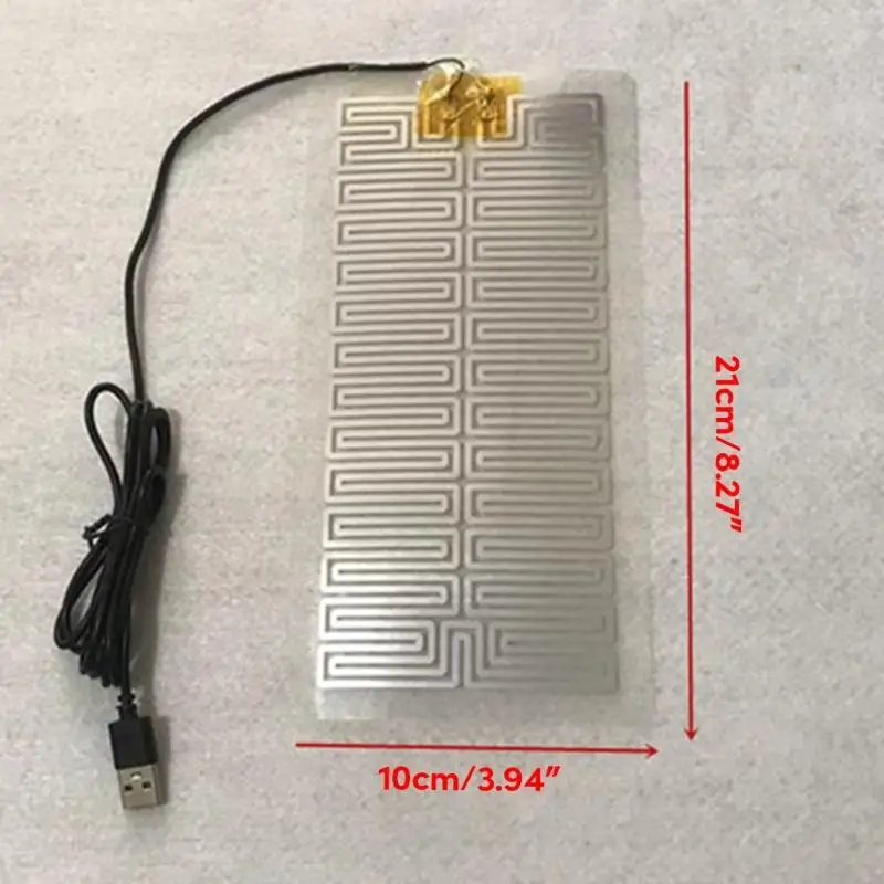 N84C USB سخان وسادة الخصر المدفأة USB الحفاظ على الدفء في فصل الشتاء مع وسادة التدفئة الكهربائية غير قابلة للطي