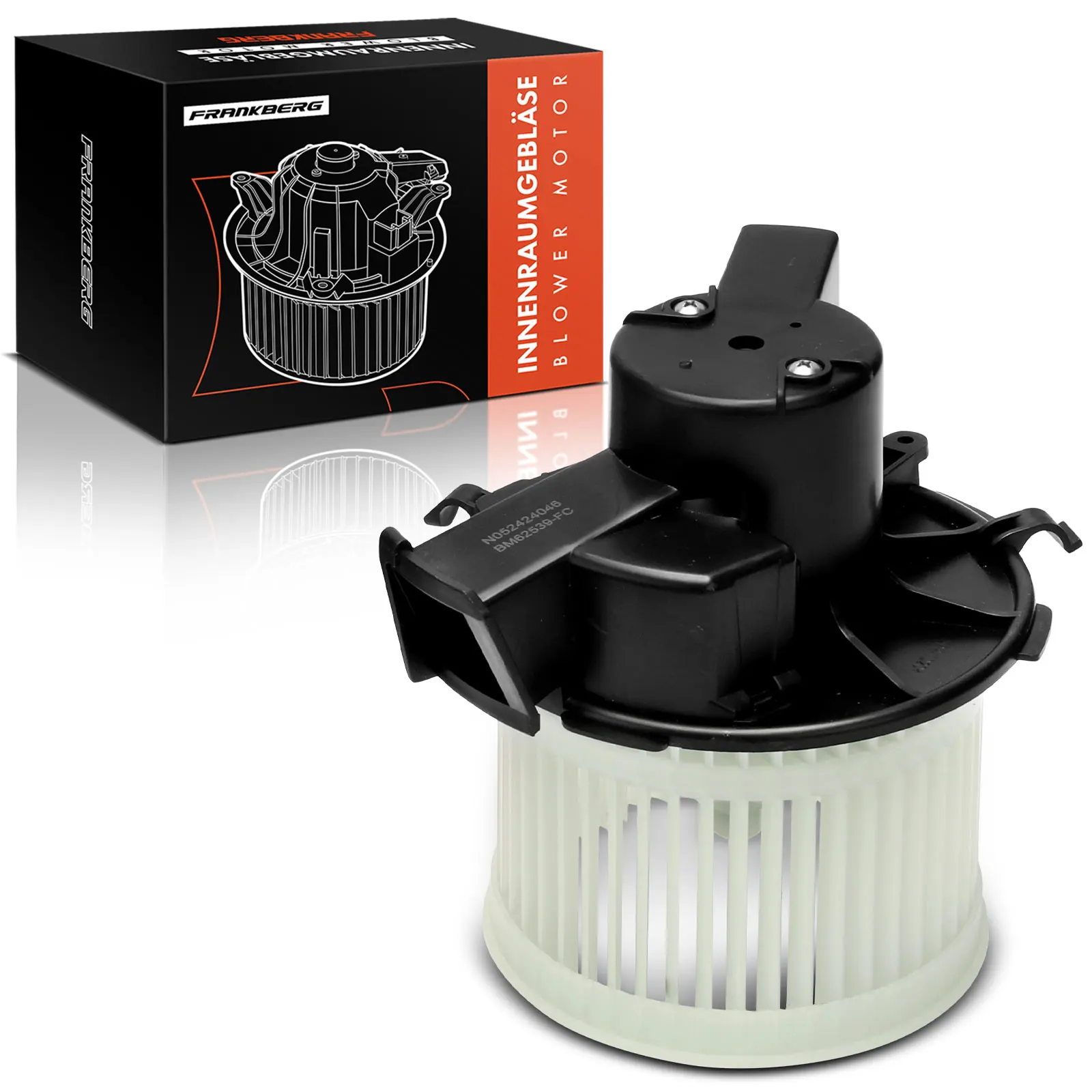 Frankberg 1x blowermotor interieurblower voor Fiat 500/595/695 C 312 Panda 169 Bj vanaf 2017 77362539 34071