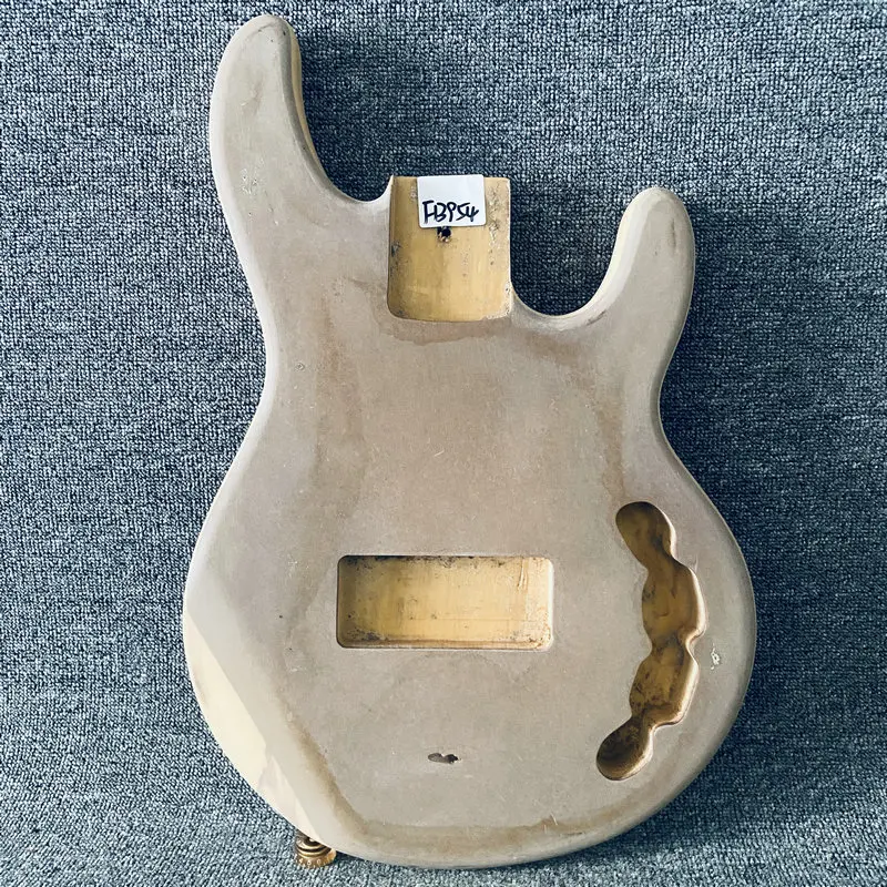 FB954 Sample Order Semi Finishing Musicman Style Electric Bass Body in Solid Basswood for Bass Guitar Replace and DIY No Paints