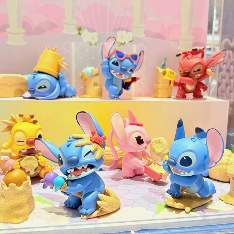 

Stitch Where Did Scrump Go Series Blind Box Stitch Аниме Фигурка Mystery Box Сюрприз Подарок ПВХ Настольный Декор Коллекционировать Девушка Игрушка Новый