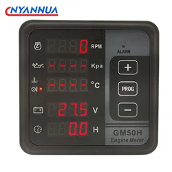 Engine Meter GM50H Generator Set Accessories Controller Deep Sea Diesel Set Generator Controller V H ℃ Kpa