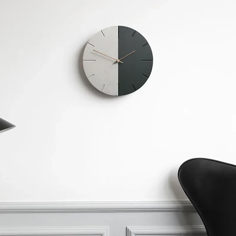 Simple clock, wall clock, household wall decoration