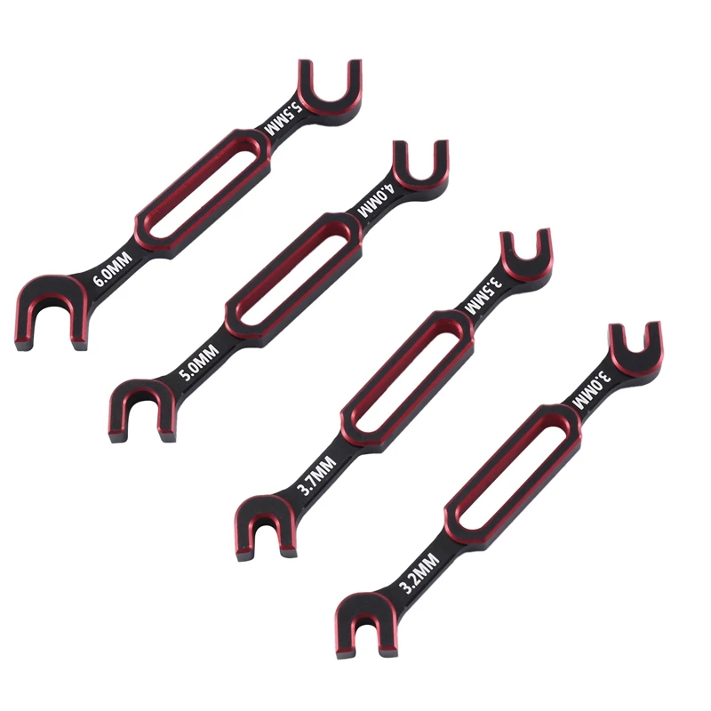 4Pcs Wrench 3/3.2/3.5/3.7/4/5/5.5/6Mm Turnbuckle Nut Ball End Joint Remover Universal Tool For RC Car Drone Boat