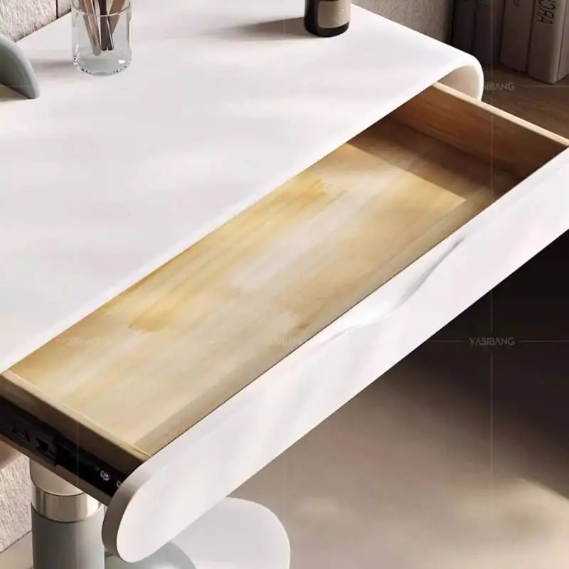 Nordic Portable Wood Vanity Table Chair White Small Drawers Bedroom Dressers Makeup Desk Mirror Set Penteadeira Furniture Home