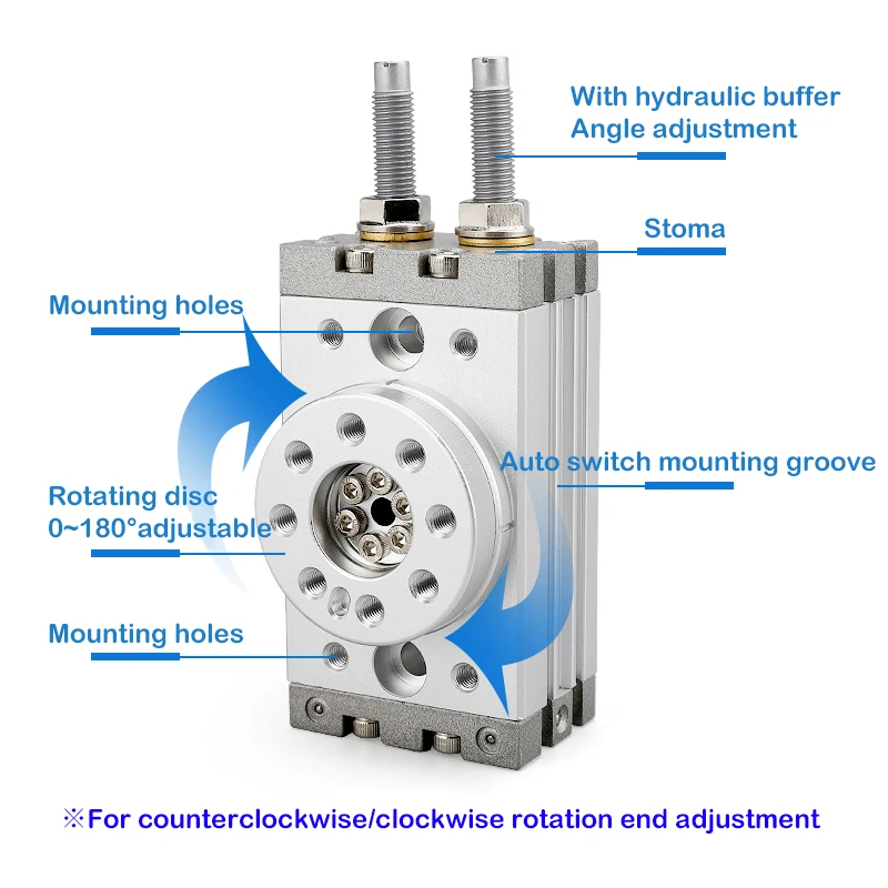 

AFR Brand Pneumatic Rotary Cylinder MSQB Adjustable Cylinder Rotary 0-190° MSQB10A MSQB20A MSQB30A MSQB50A MSQB20R MSQB30R