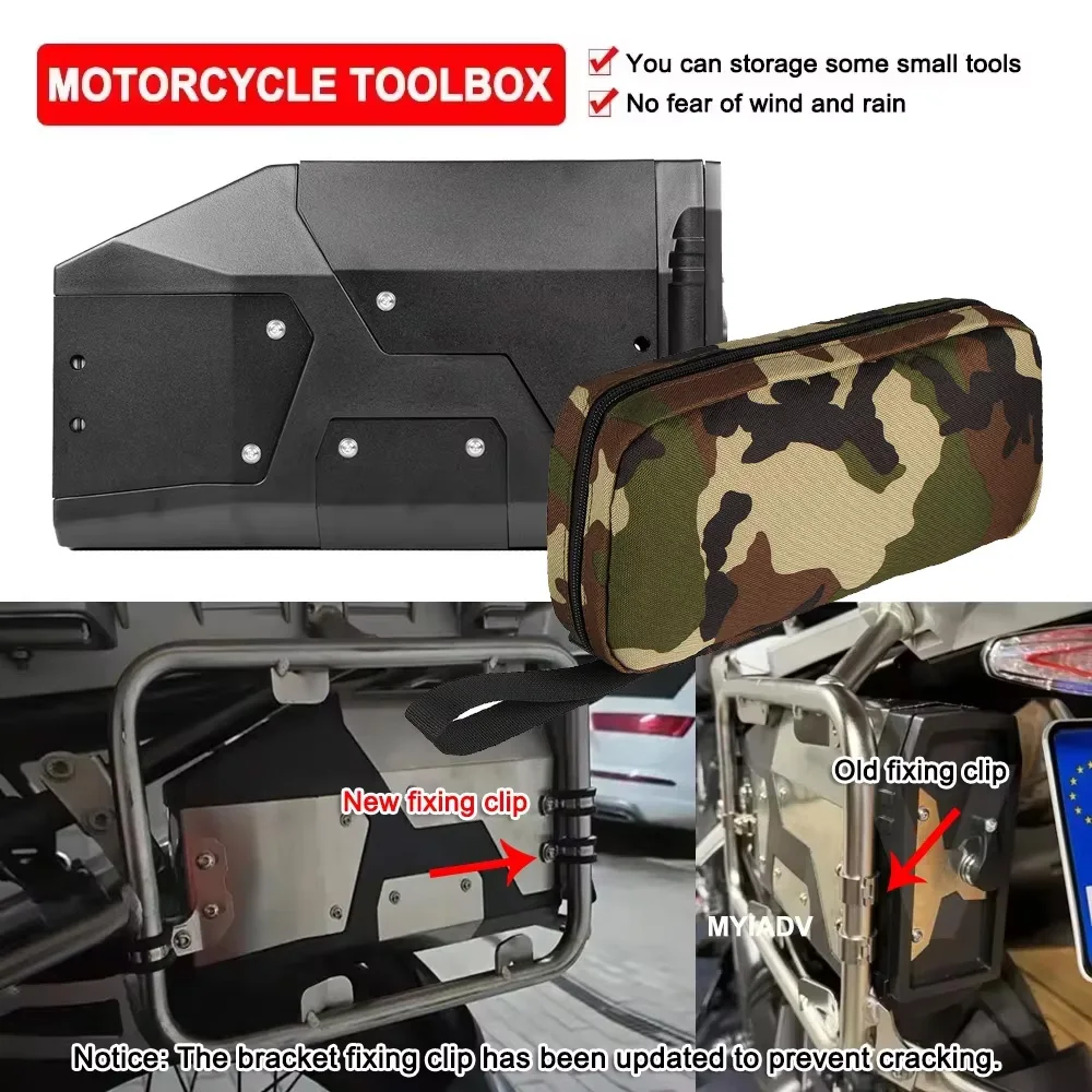 Motorcycle Toolbox Inner Bag Tool Box Side Suitcase Toolbag For VOGE Valico 900 DSX DS900X 900DS 900DSX DSX900 DS 900X 2024 2025