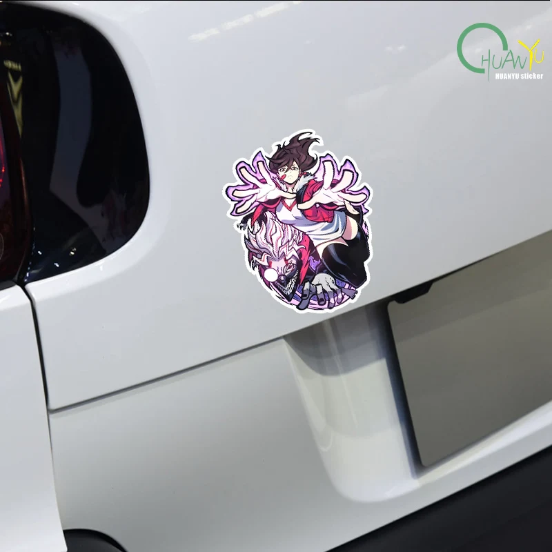 UJIOM Cool Momo Ayase Wall Sticker Anime Scratch Proof Bedroom Decal Personality Refrigerator Bathroom Art Home Decoration view 6