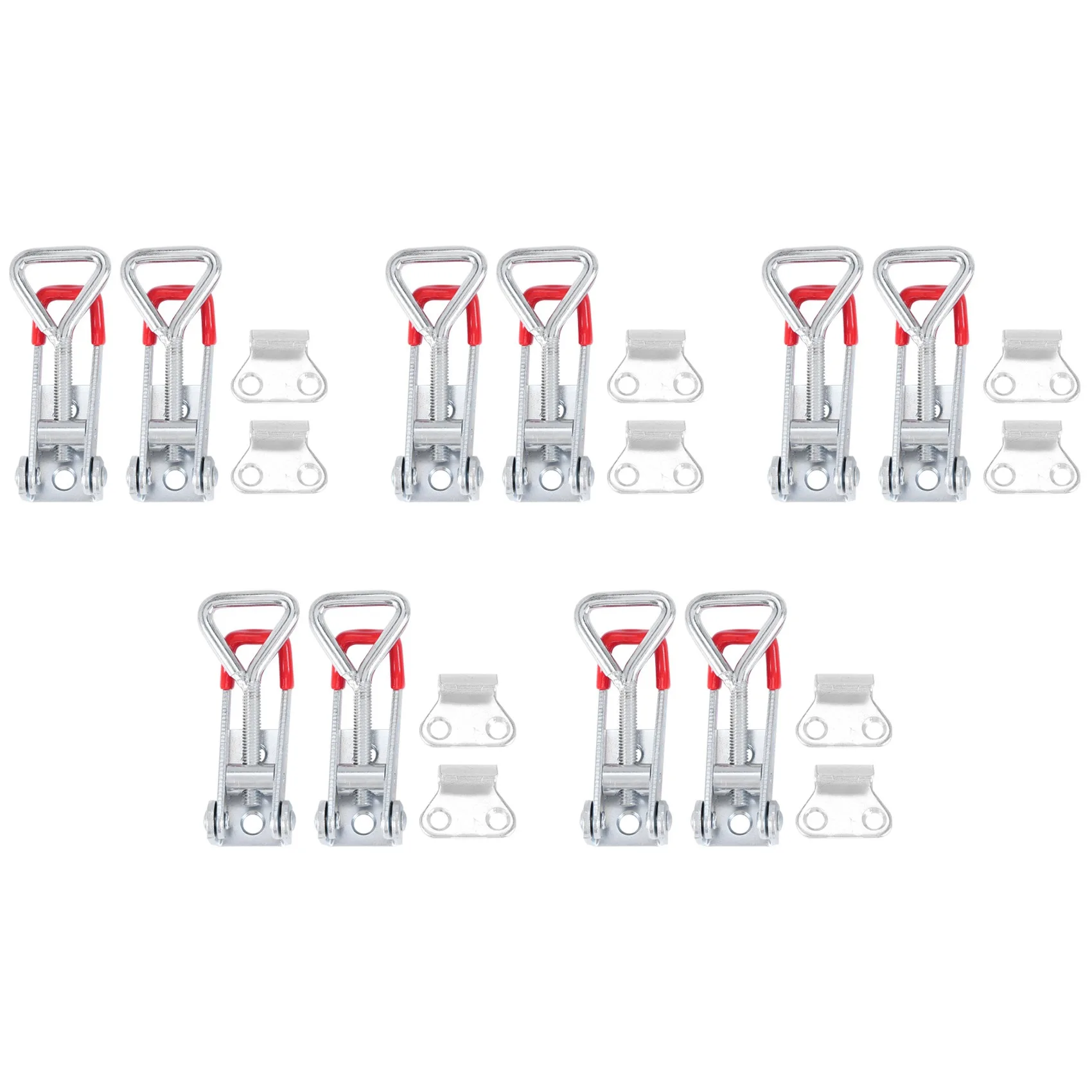 CQMF-10 Pack Adjustable Toggle Latch Clamp 150Kg Holding Capacity, 4001 Heavy Duty Quick Release Pull Latch Toggle Clamp