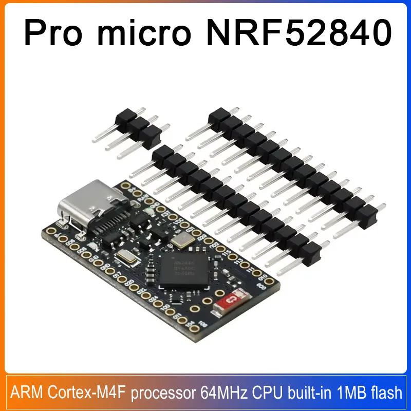 1-10pcs Promicro NRF52840 Development Board With Nano 2.0 SuperMini NRF52840 Wireless Bluetooth 5.0 MESH Module Type-C