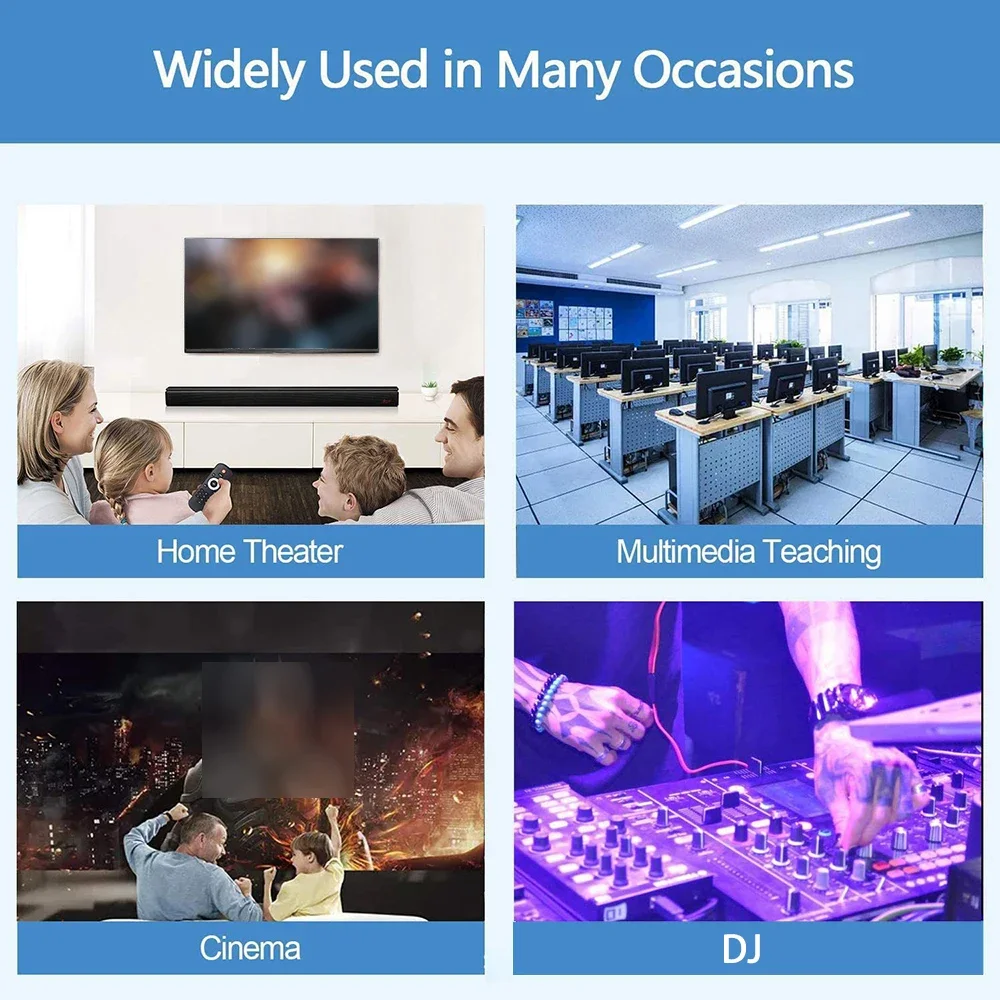 HDMI-Compatible Audio Extractor 5.1ch Stereo Extractor Switch Converter with R/L SPDIF ARC Switcher Adapter for PS4 TV Laptop