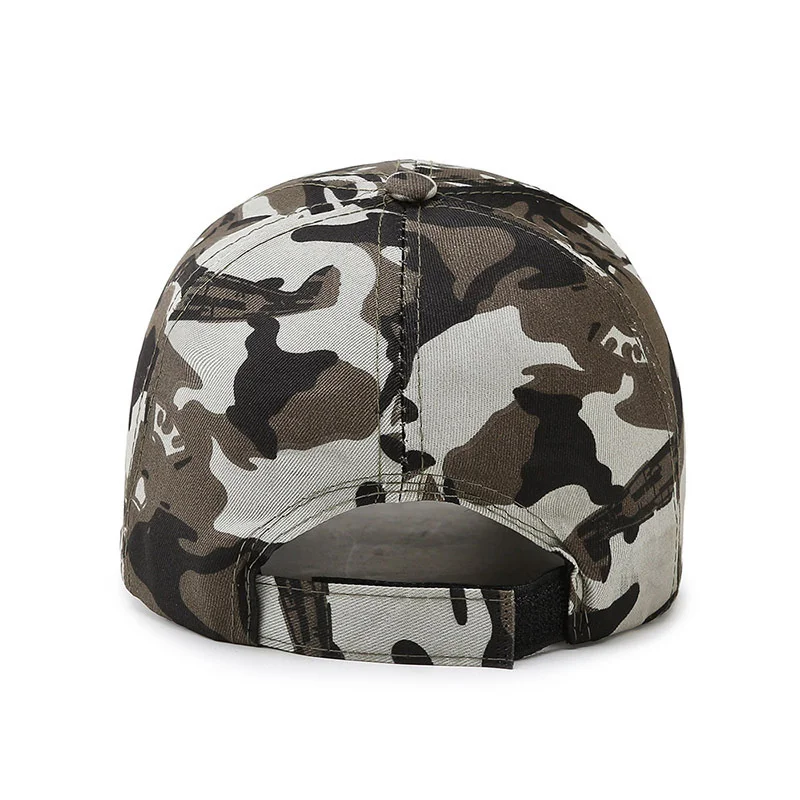 Adjustable Baseball Cap Tactical Summer Sunscreen Hat Camouflage Military Army Camo Airsoft Hunting Camping Hiking Fishing Caps