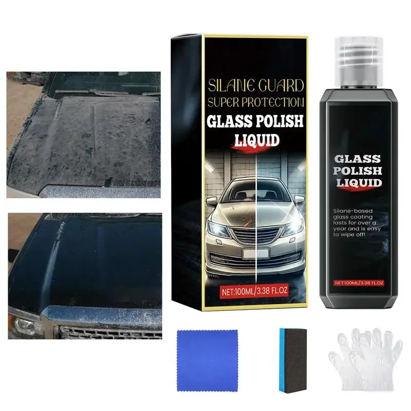 

Ceramic Coating for Cars, Cleaning Polishing Paste Car Windshield Cleaner Water Stain Remover