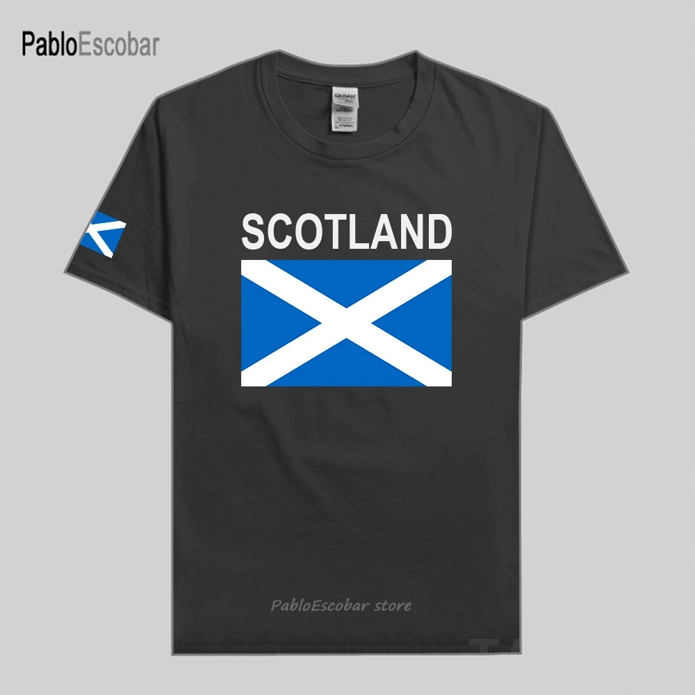 Scotland Scottish men t shirt jersey hip hop nation cotton t-shirt fitness brand country flag clothes tees casual summer