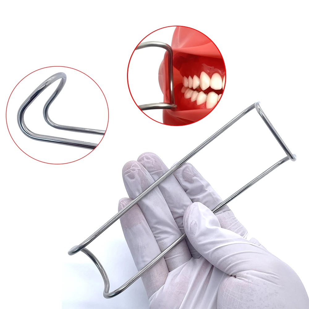 

Dental Implant Lip & Cheek Retractor Orthodontic Surgical Mouth Opener Instrument Autoclavable Stainless Steel Teeth Whitening