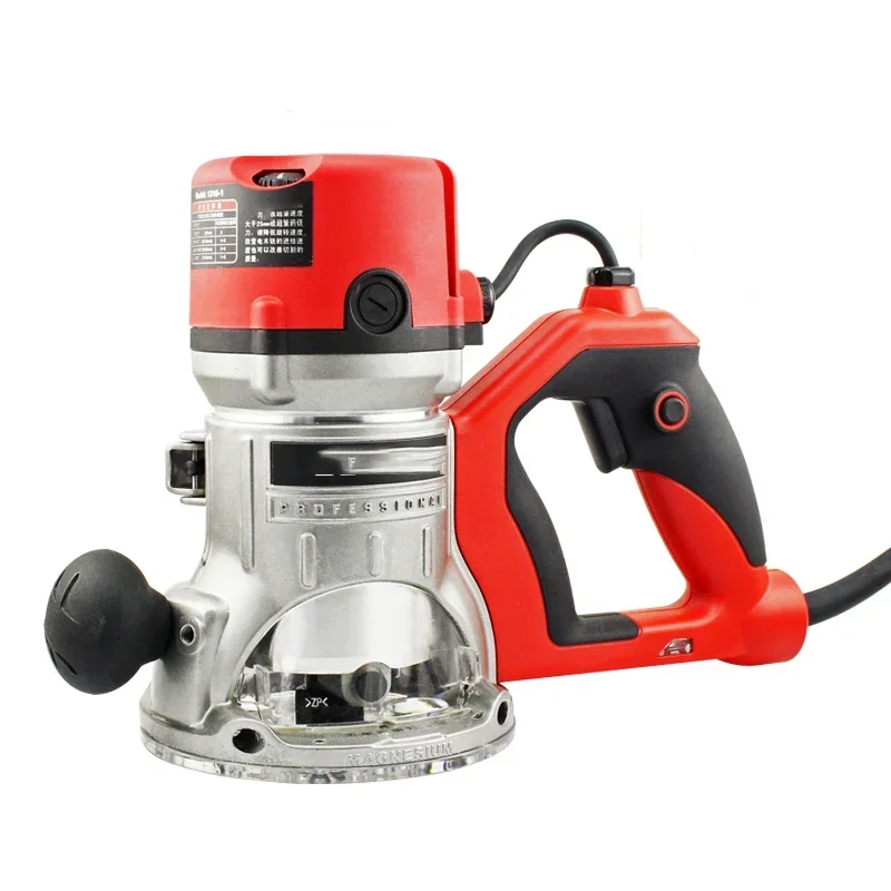 New Small Woodworking Engraving Machine Slotting Machine 220V/1300W Trimming Machine DIY Electric Wood Milling Tool