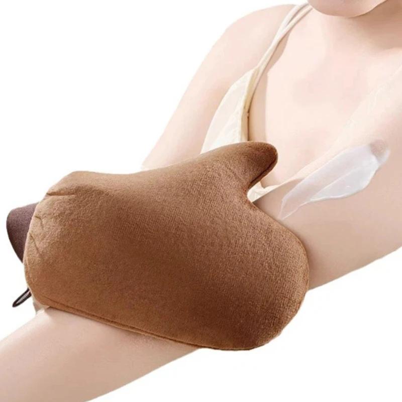 

Reusable Body Self Tan Glove Applicator Tanning Gloves Cream Lotion Mousse Body Cleaning Glove Self Tanner Finger Glove
