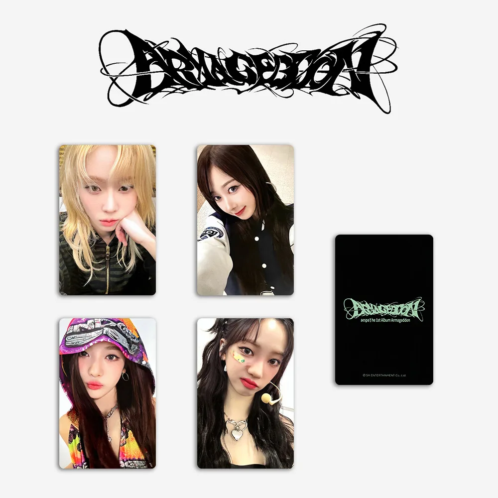 KPOP WINTER NINGNING Regular Album Armageddon Starriver Special Card KARINA GISELLE Peripheral Photocards Fans Collection Gifts