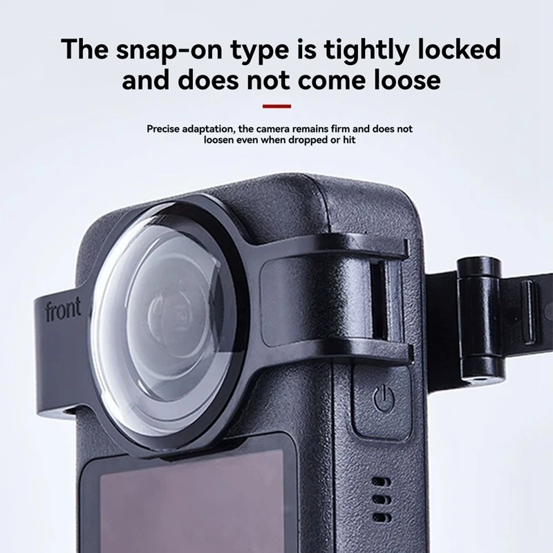Super Sale For DJI OSMO360 Snap-on Lens Protector Camera Protector Cover Anti-Scratch Lens Guards