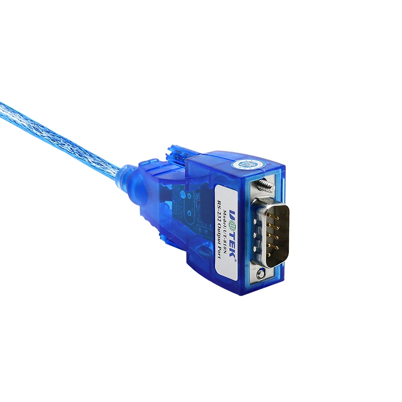 UOTEK Popular RS232 a USB convertidor RS 232 Cable serie con Chip PL personalización de aceptación UT-810N