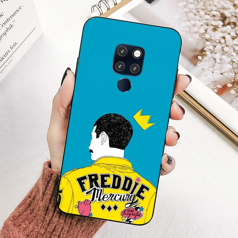 Rock Funky D-Freddie N-Mercury Q-Queen Phone Case For Huawei Mate 10 20 30 40 50 lite pro Nova 3 3i 5 6 SE 7 pro 7SE