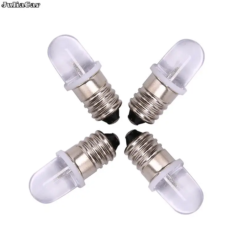 5pcs E10 Led Bulb DC 3V 4.5V Instrument Indicator Flashlight