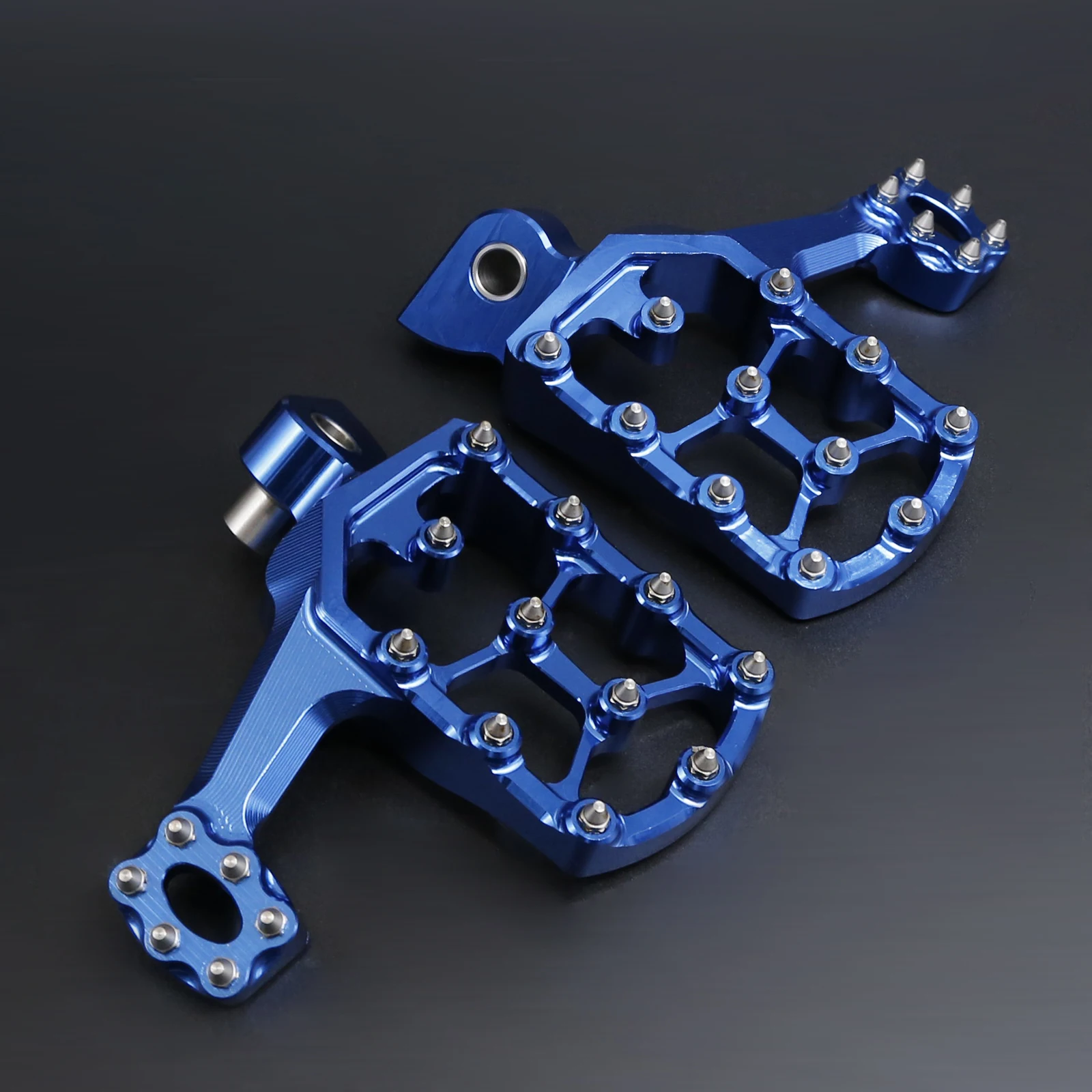 

CNC Aluminum Extender Wide Fat Footrest Footpeg Foot Pegs Pedal For Yamaha YZ65 YZ85 YZ125 YZ250 YZ250F YZ450F WR250F WR450F