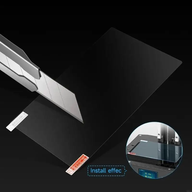 

462E 5/10 шт. 3D-принтер 10,1-дюймовая защитная пленка для экрана Защитная пленка для 3D-печати Высокая прозрачность Легко