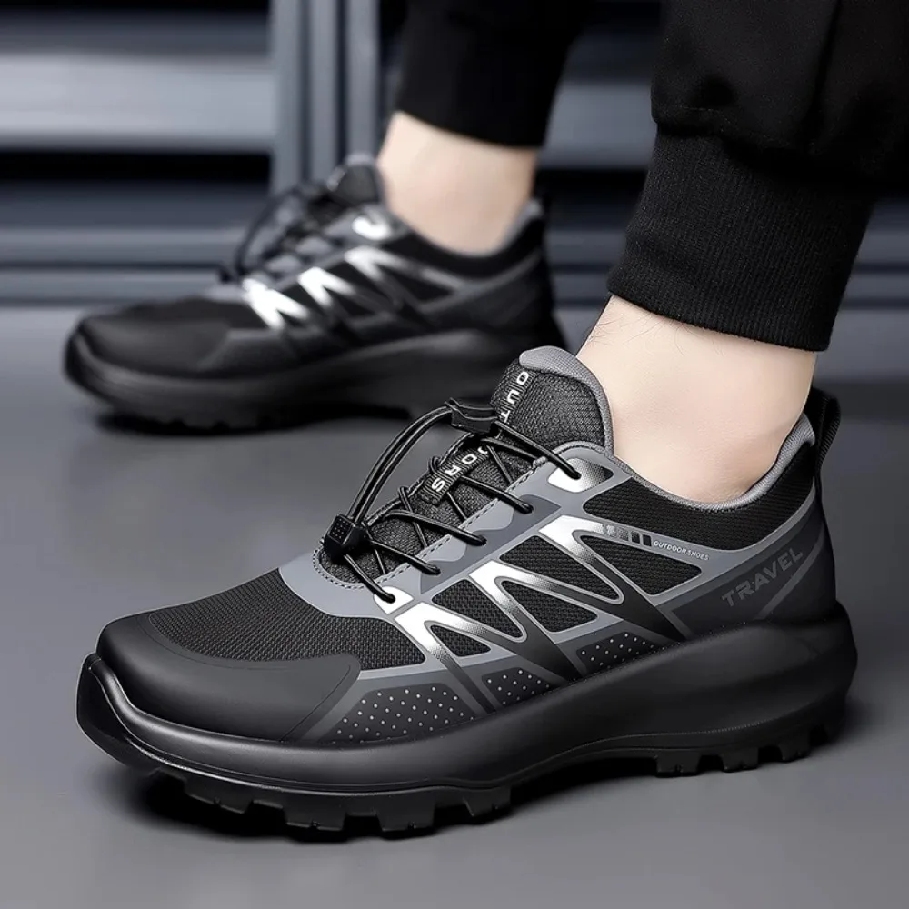 

Новинка 202, мужская повседневная обувь на плоской подошве, мужская прогулочная обувь без шнуровки, легкие спортивные кроссовки для мужчин, нескользящая удобная обувь