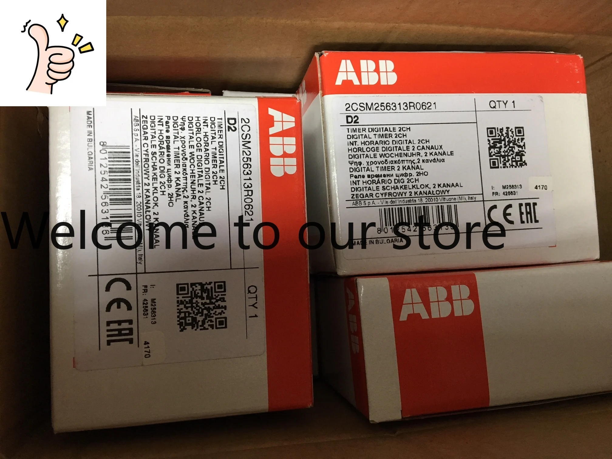 [Brand New Original Genuine] ABB Imported Digital Timer D2 Order Number: 10117810