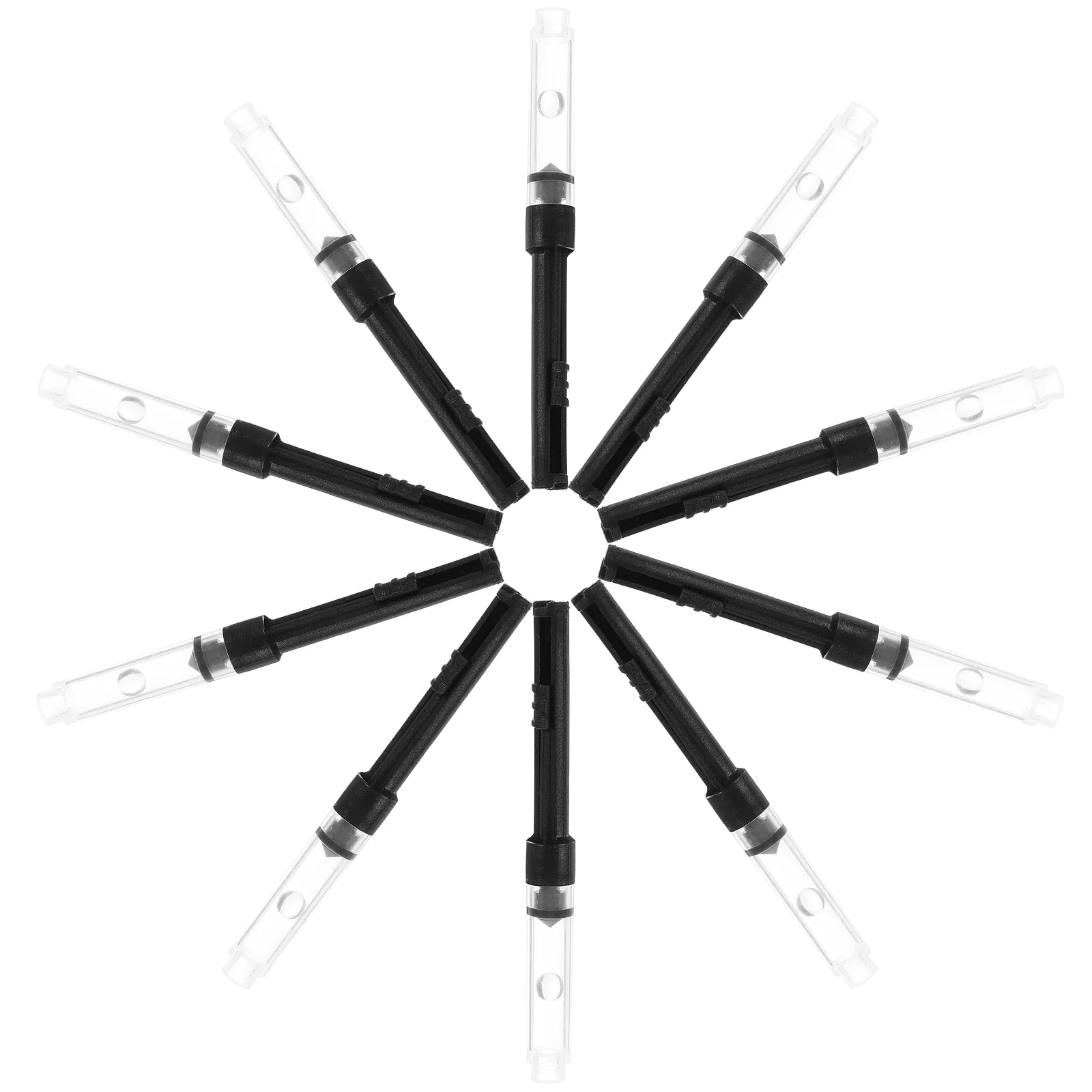 Caneta-tinteiro Converter Ink Tool, Absorventes substituíveis, Spring Tube, Acessórios, 10 pcs