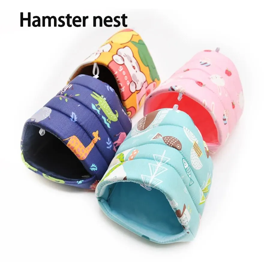 Hedgehog Chinchilla Hamster Small Animals Cute Nest Cave  Cave Rat Hamster Warm Bed House